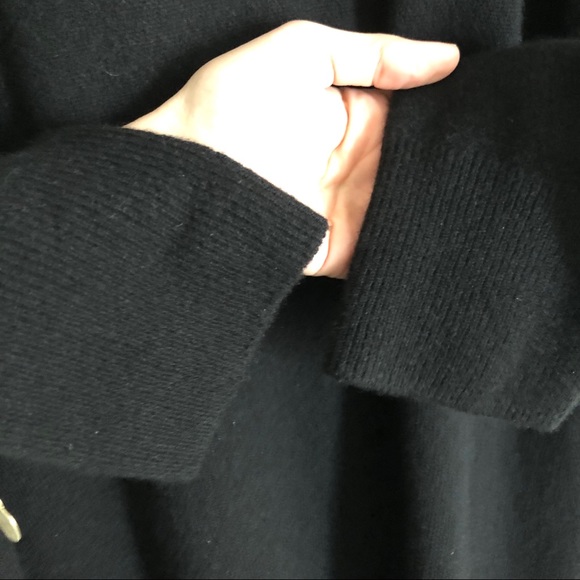 Equipment Oscar Cashmere BlackTurtleneck Dress L - Picture 10 of 12